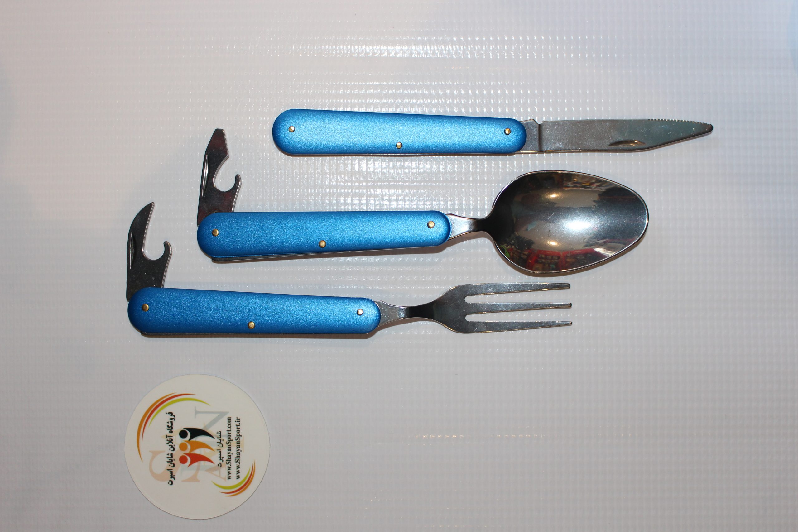 قاشق چنگال سه تکه