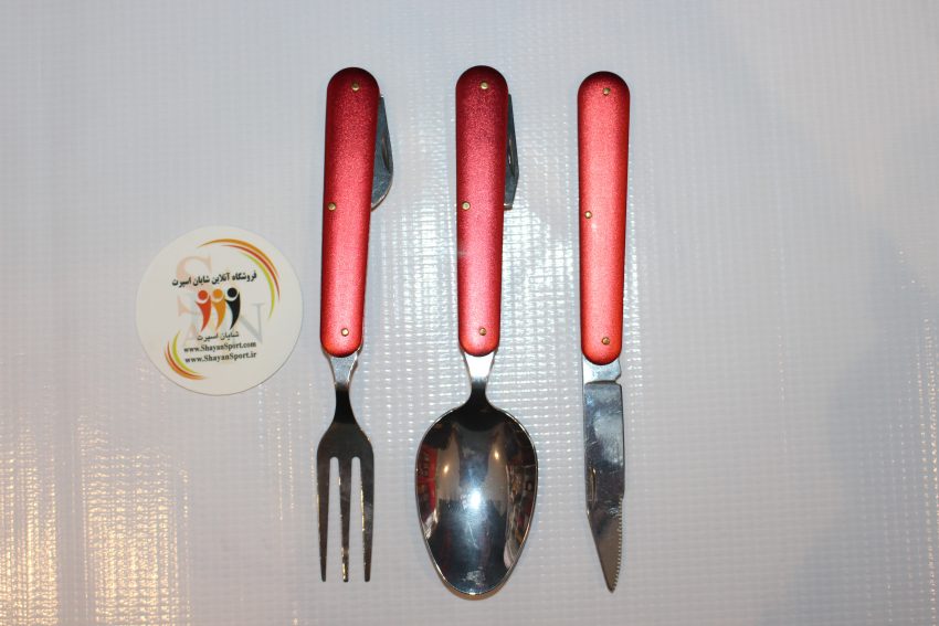 قاشق چنگال سه تکه