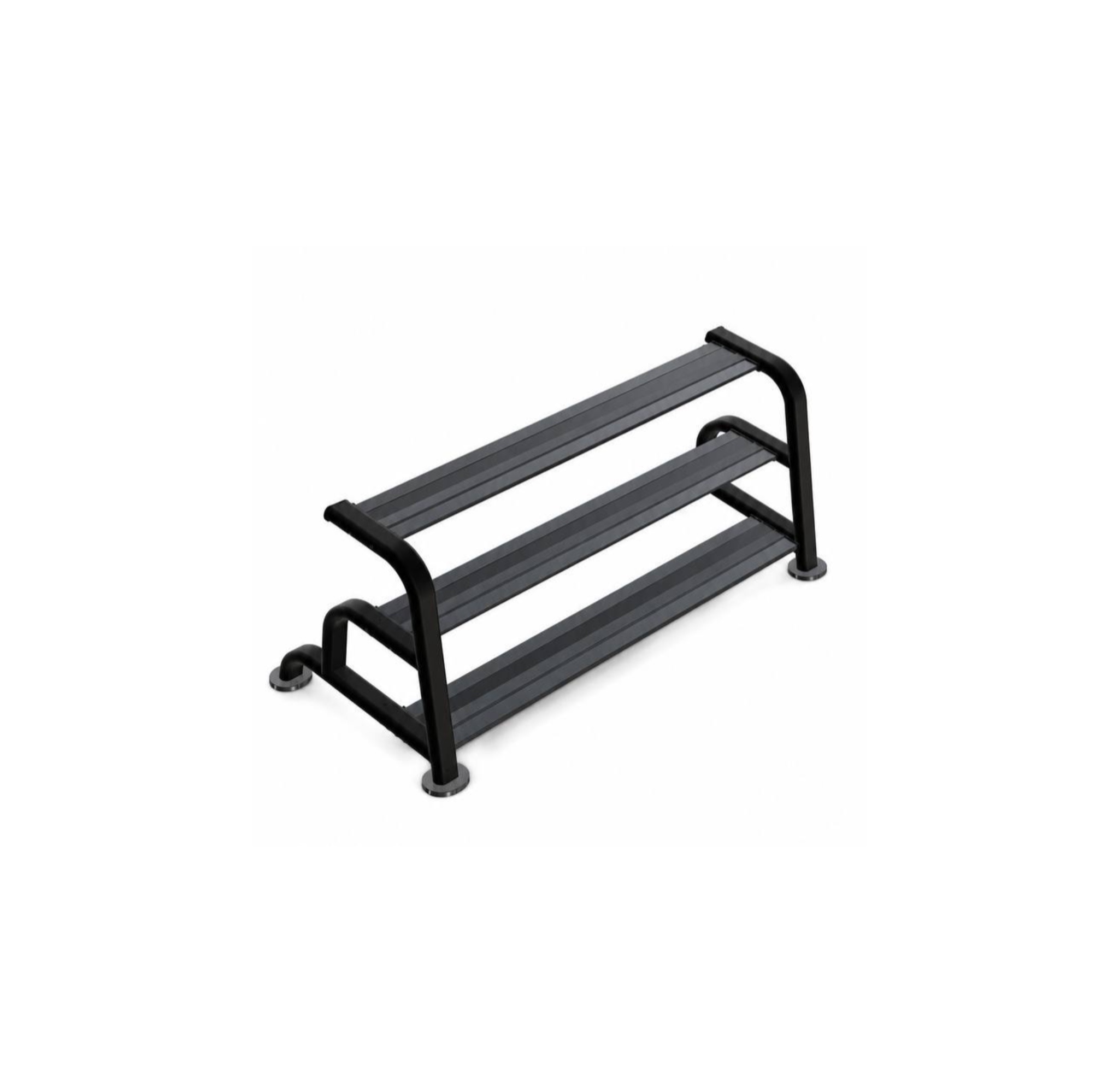 3tier-dumbbell-rack رک دمبل سه طبقه