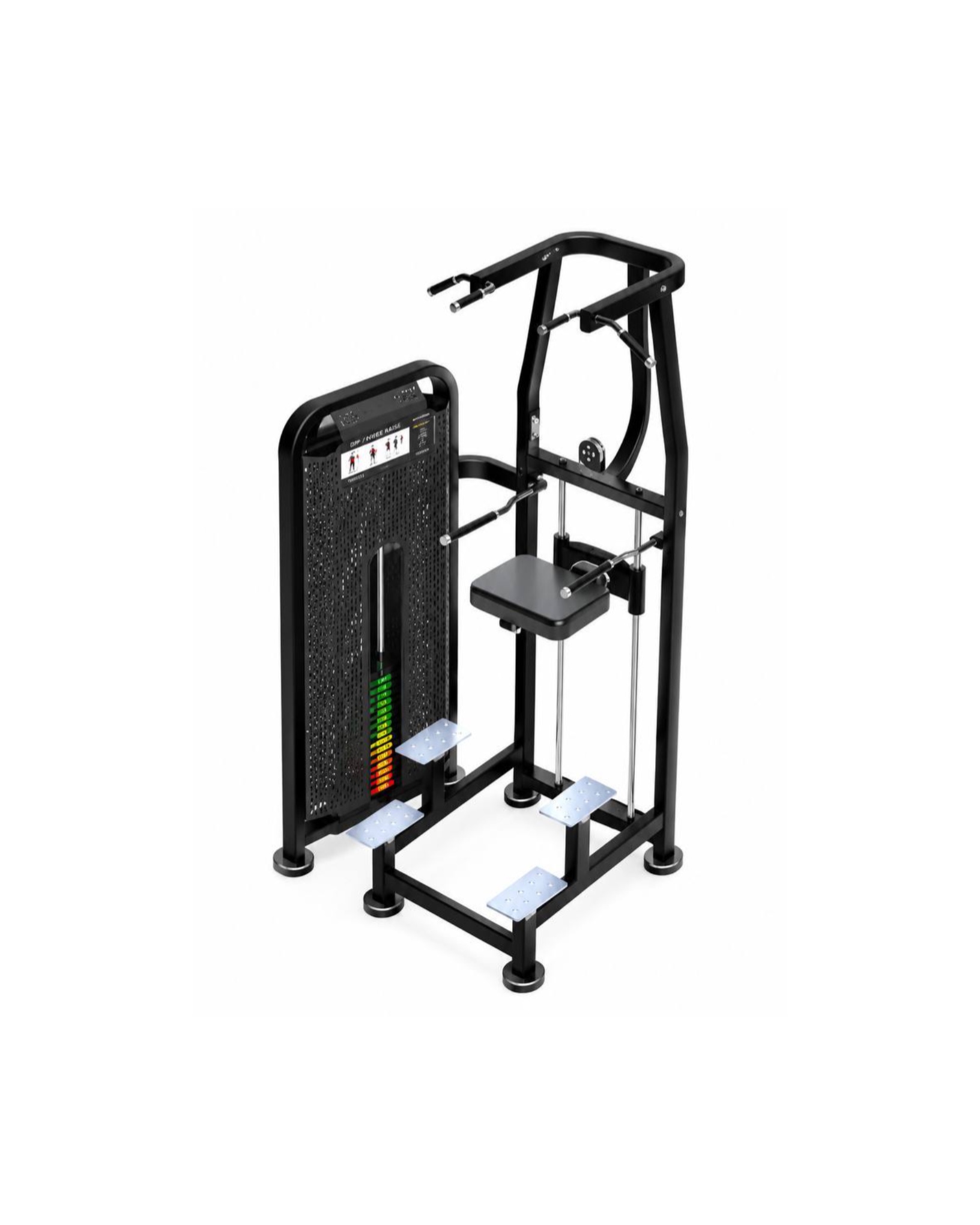 cable-pull-up-dip-station پارالل بارفیکس کمکی سیم کش