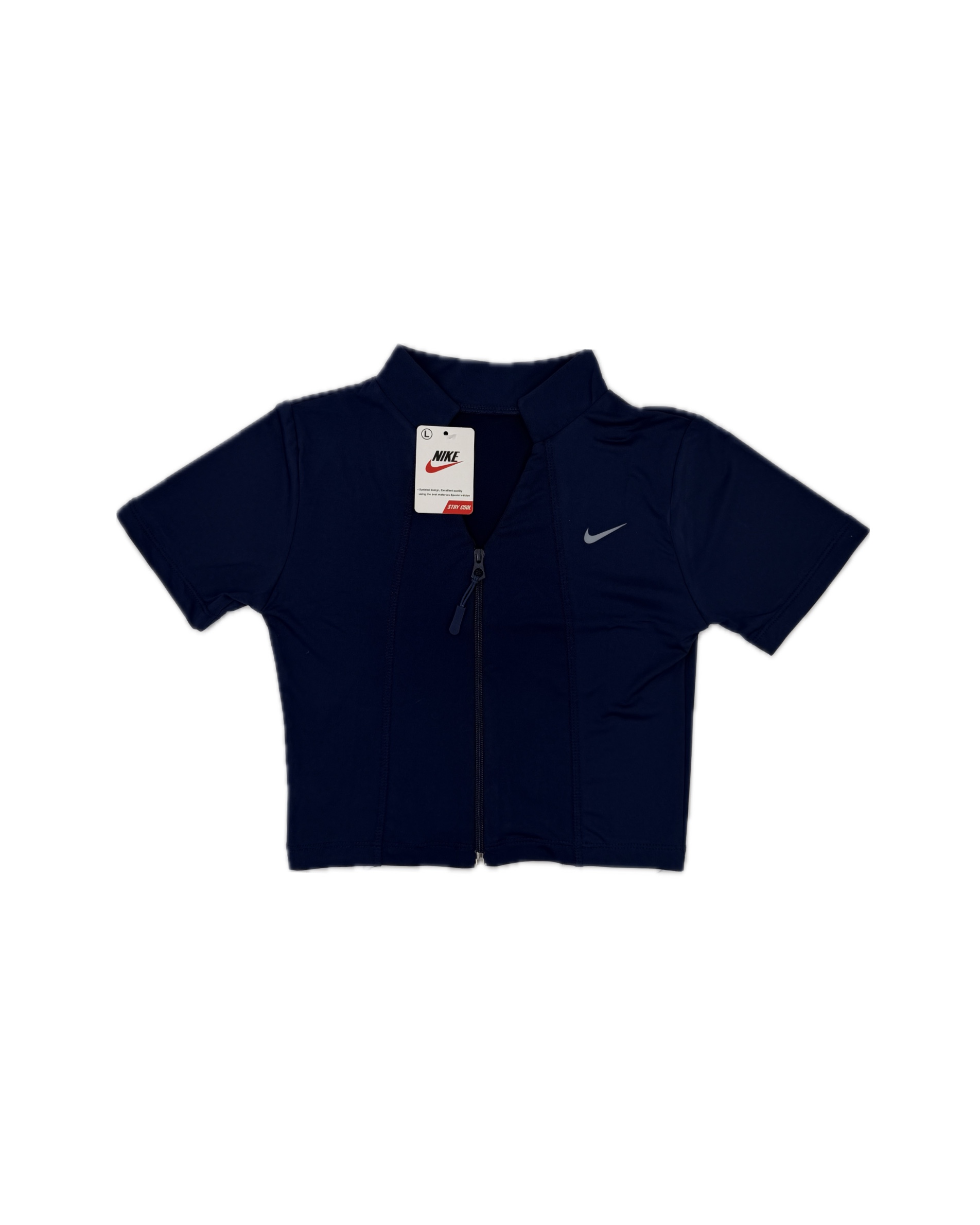 woman nike (3) کراپ زنانه نیم زیپ3